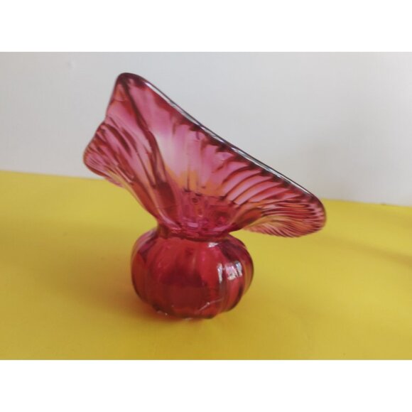 Vintage Rossi Art Glass Canada Large jack in te piulpit  6" tall x 8" long x 6" - Picture 14 of 15
